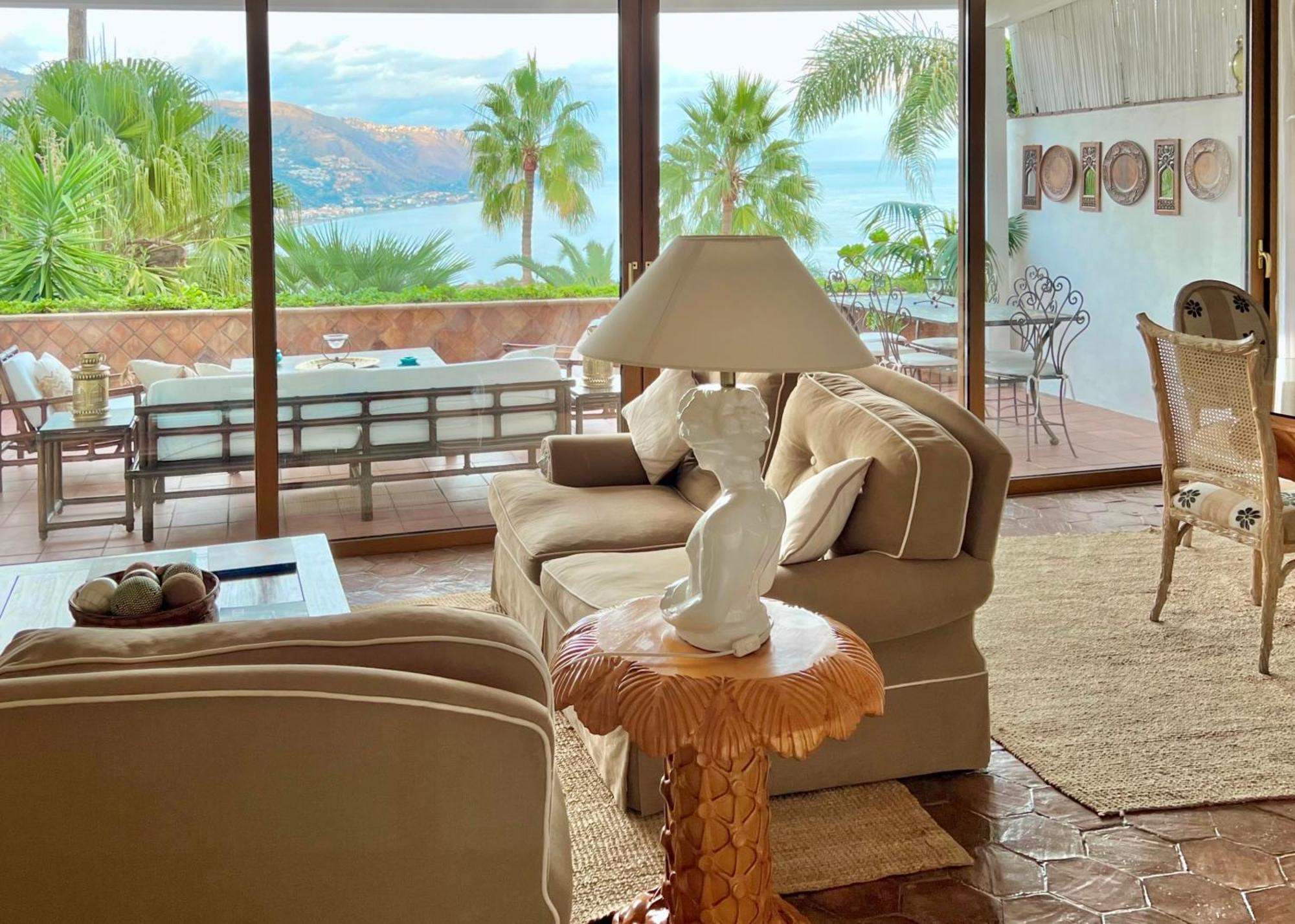 Villa Lou Taormina Private Villa With Panoramic Sea View Pool Exterior foto