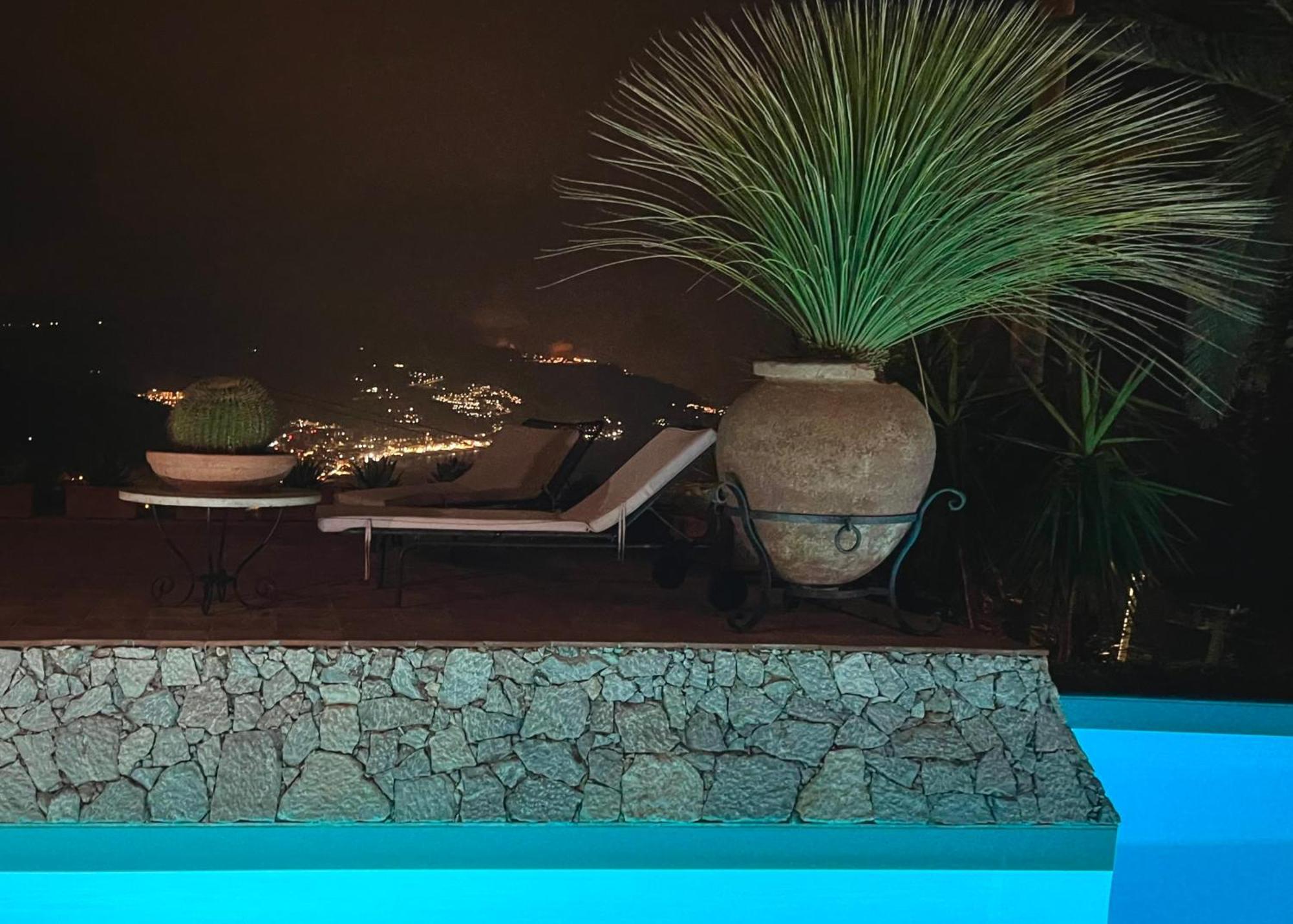 Villa Lou Taormina Private Villa With Panoramic Sea View Pool Exterior foto
